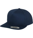 Classic 5 Panel Snapback Navy