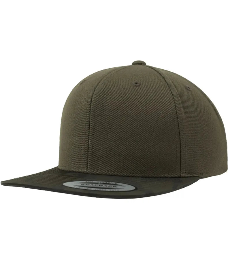 Camo Visor Snapback OlivCamo
