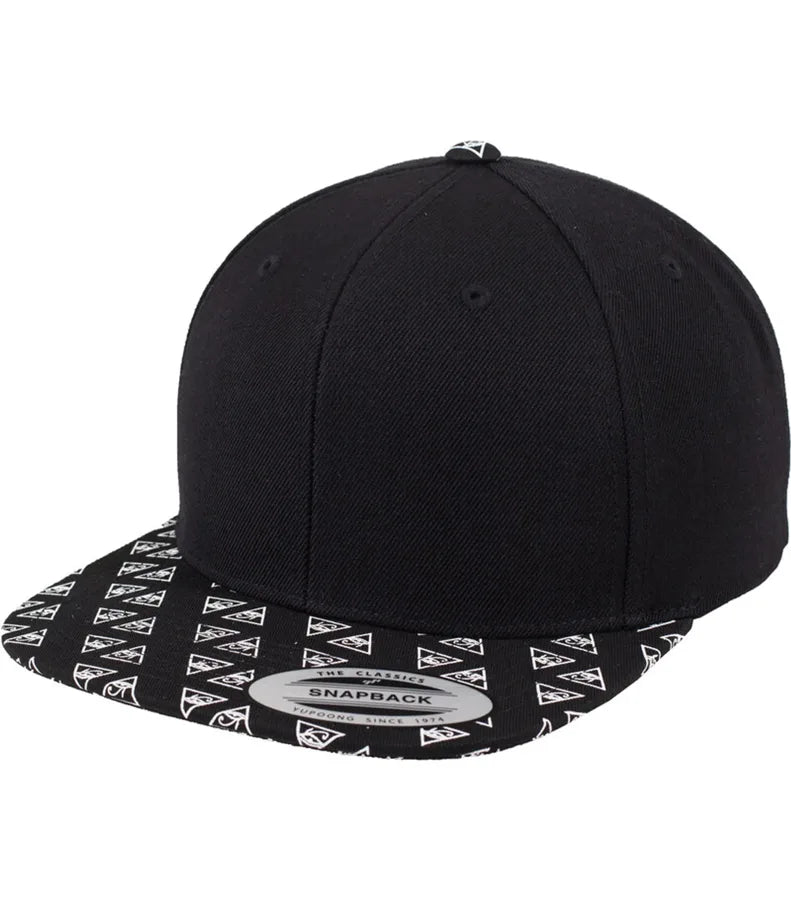 Horus Eye Snapback Black/White