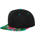 Hawaiian Snapback Black/Aqua