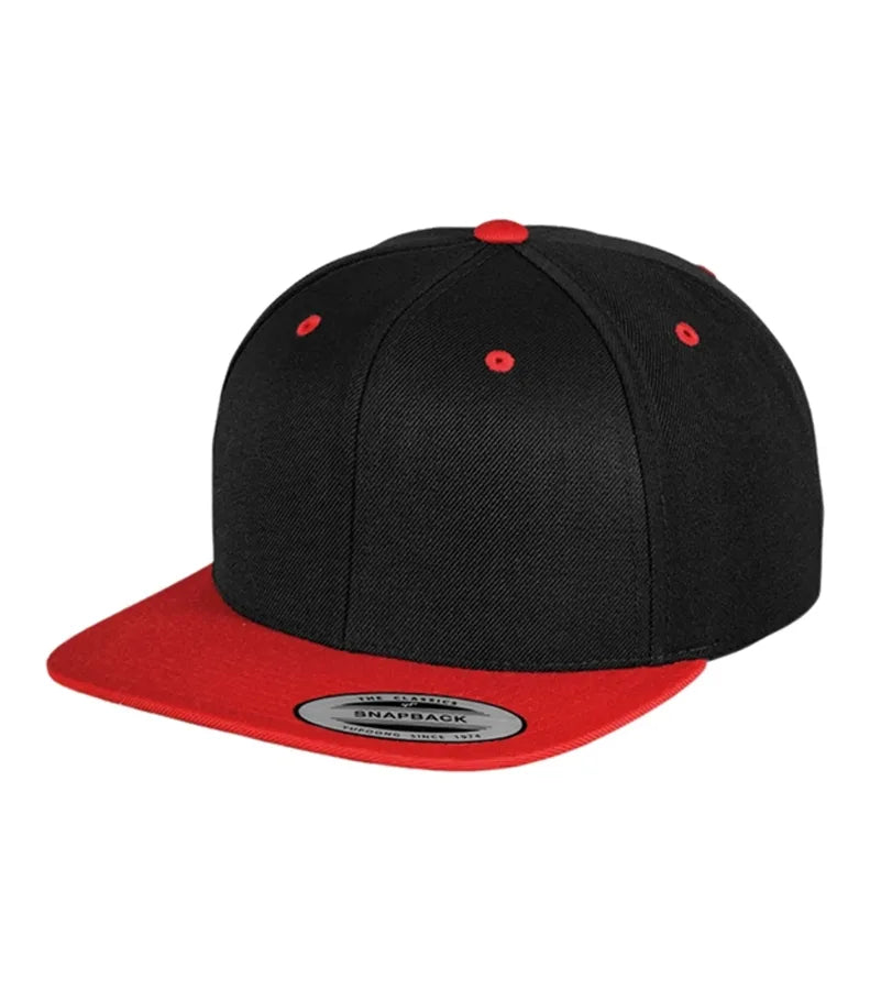 Classic Snapback 2-Tone Black/Red