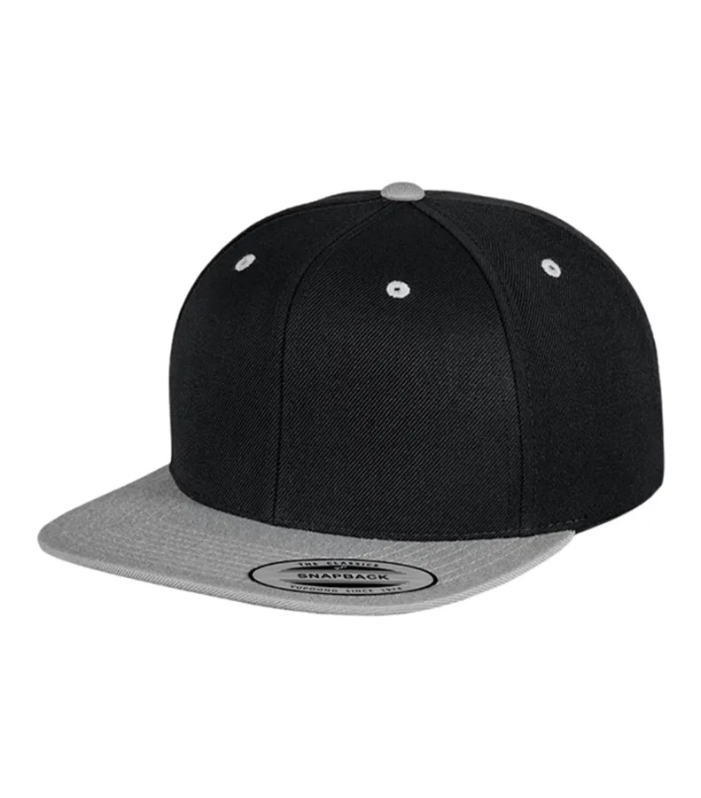 Classic Snapback 2-Tone Black/Silver