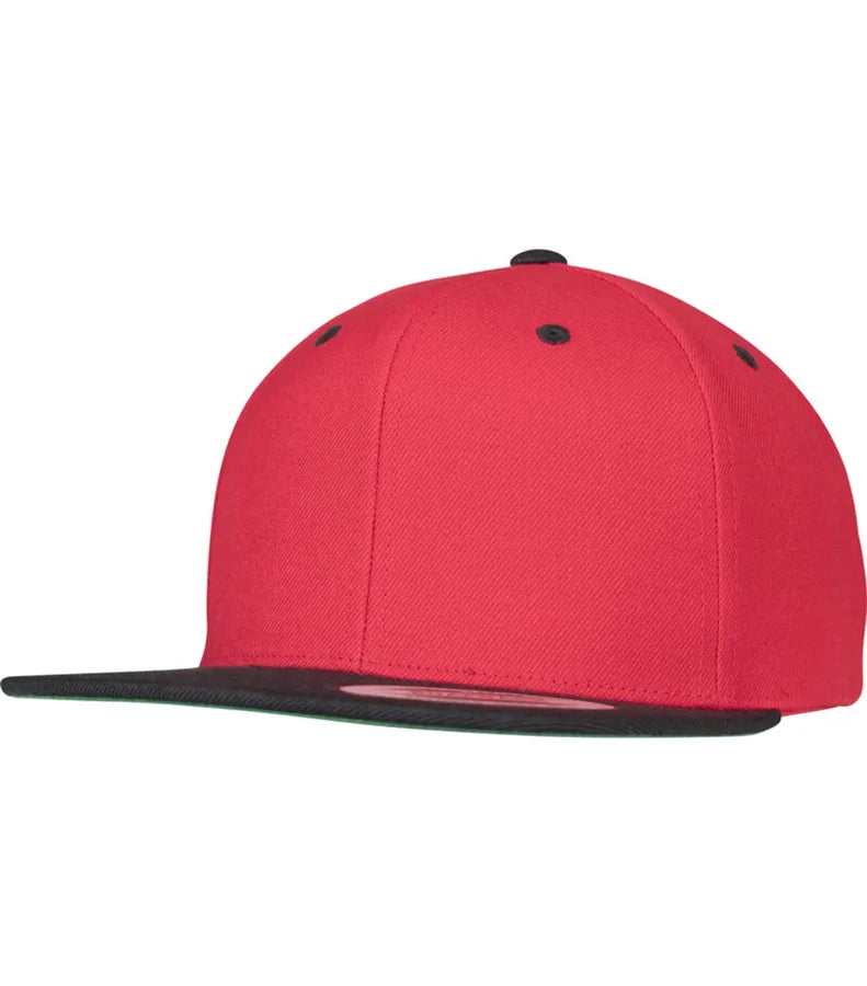 Classic Snapback 2-Tone Red/Black