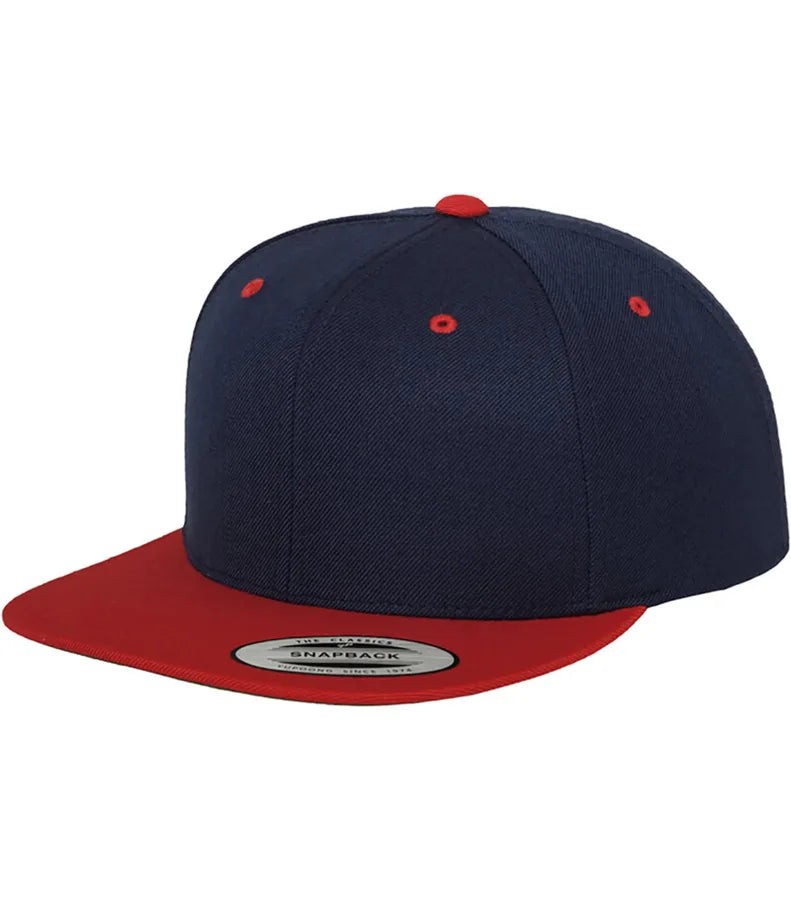 Classic Snapback 2-Tone Navy/Red