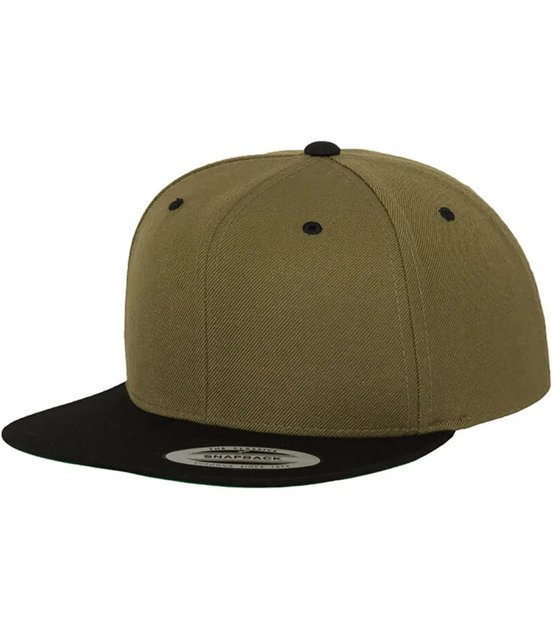 Classic Snapback 2-Tone Olive/Black