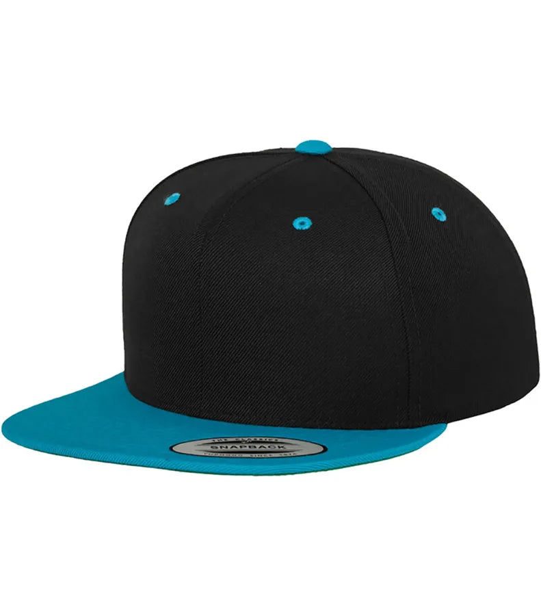 Classic Snapback 2-Tone Black/Teal