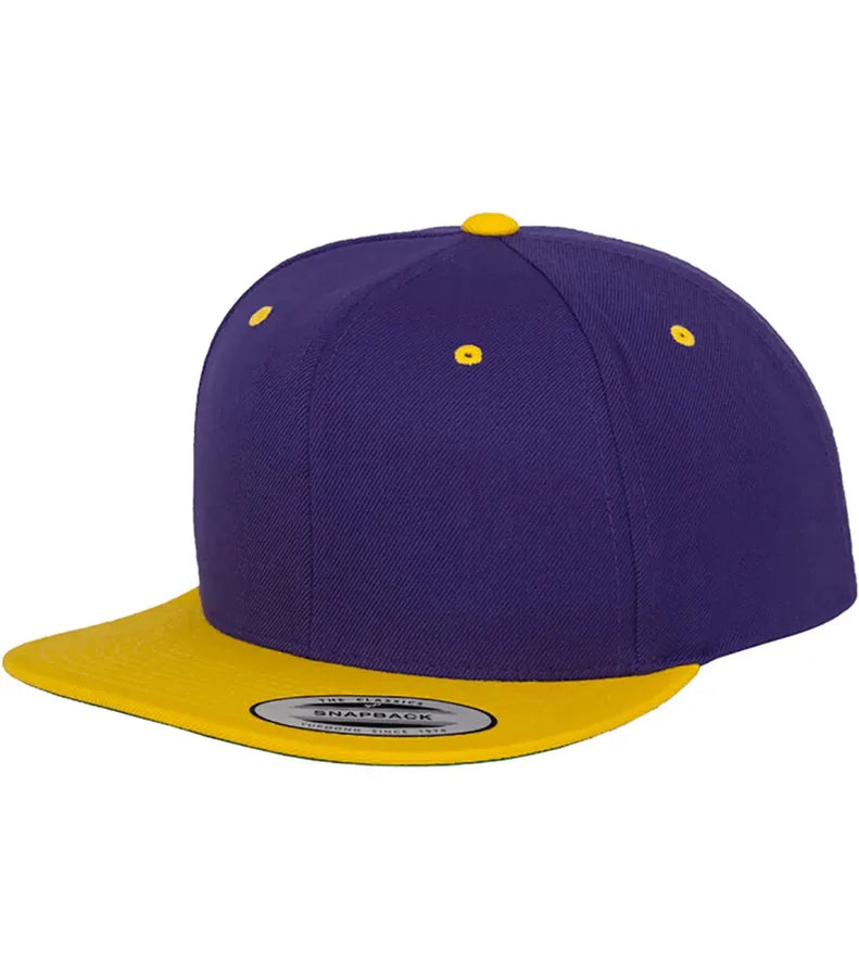 Classic Snapback 2-Tone Purple/Gold