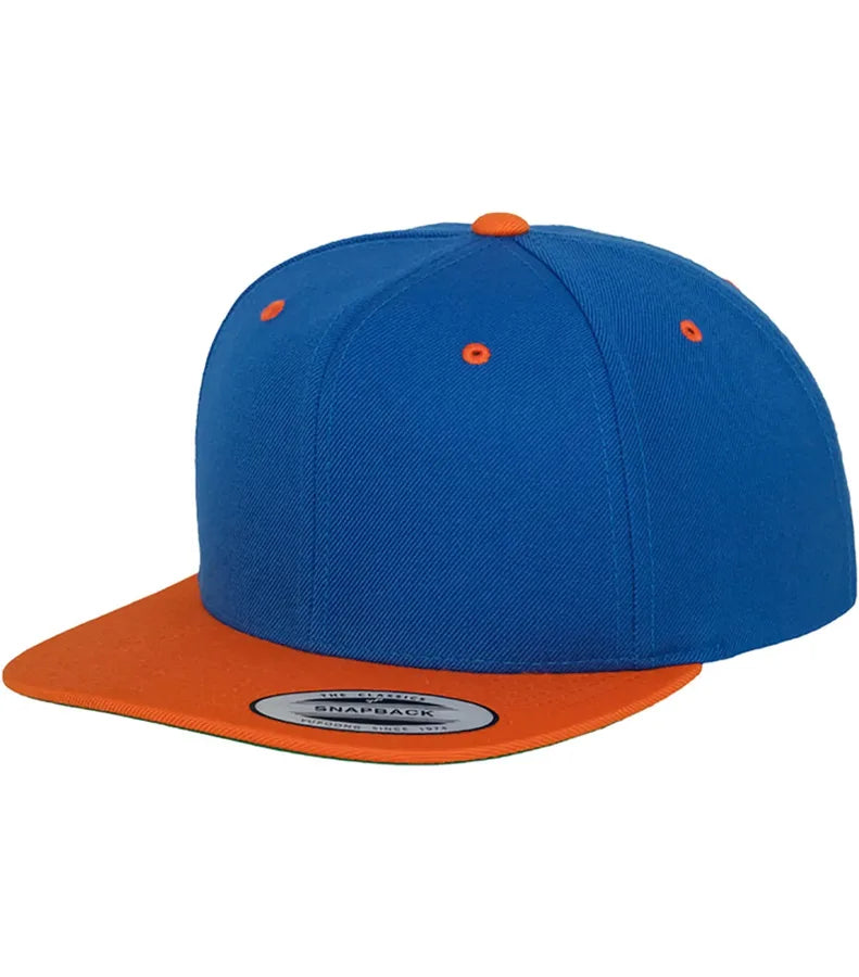 Classic Snapback 2-Tone Royal/Orange