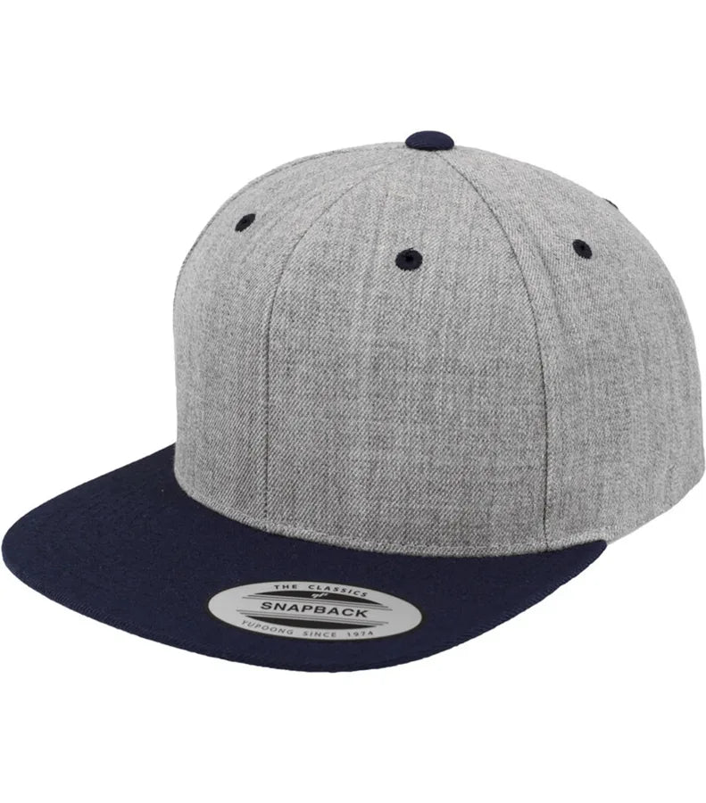Classic Snapback 2-Tone Heather/Navy