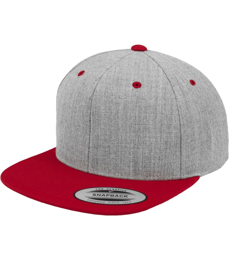 Classic Snapback 2-Tone Heather/Red