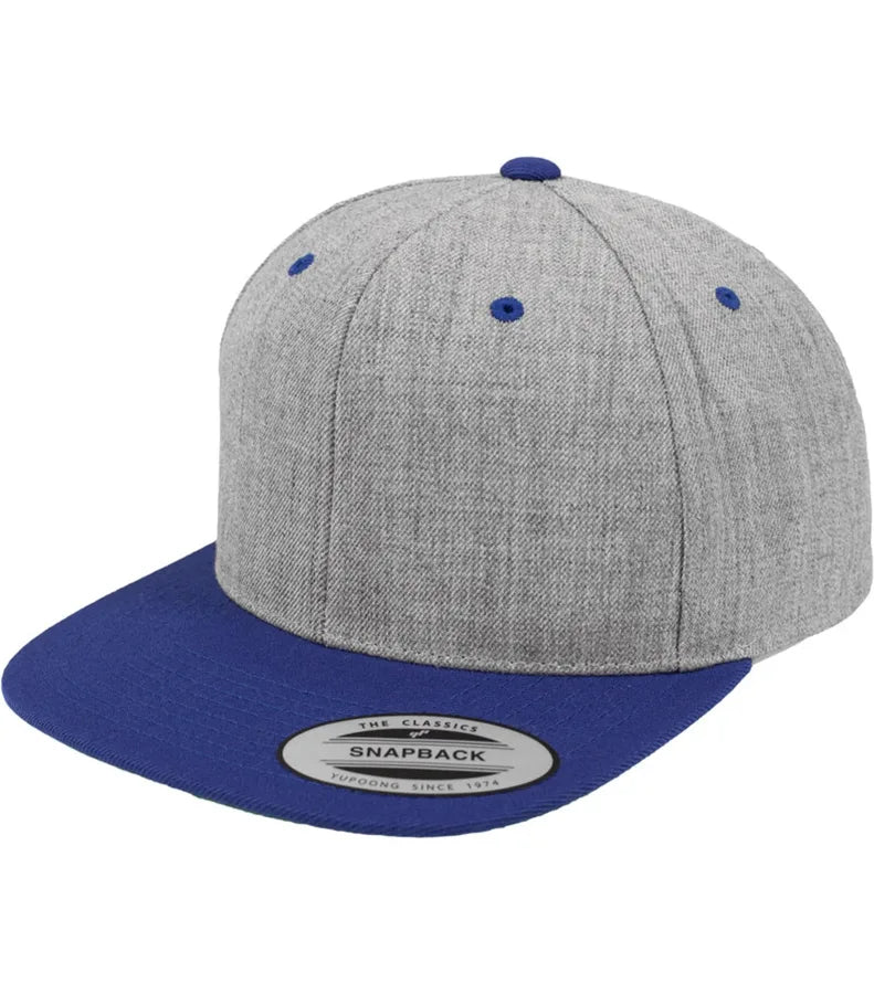 Classic Snapback 2-Tone Heather/Royal
