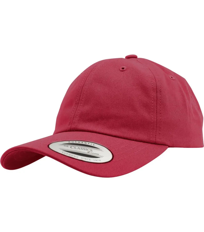 Low Profile Cotton Twill Cranberry