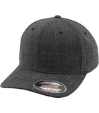 Fine Melange Flexfit Black