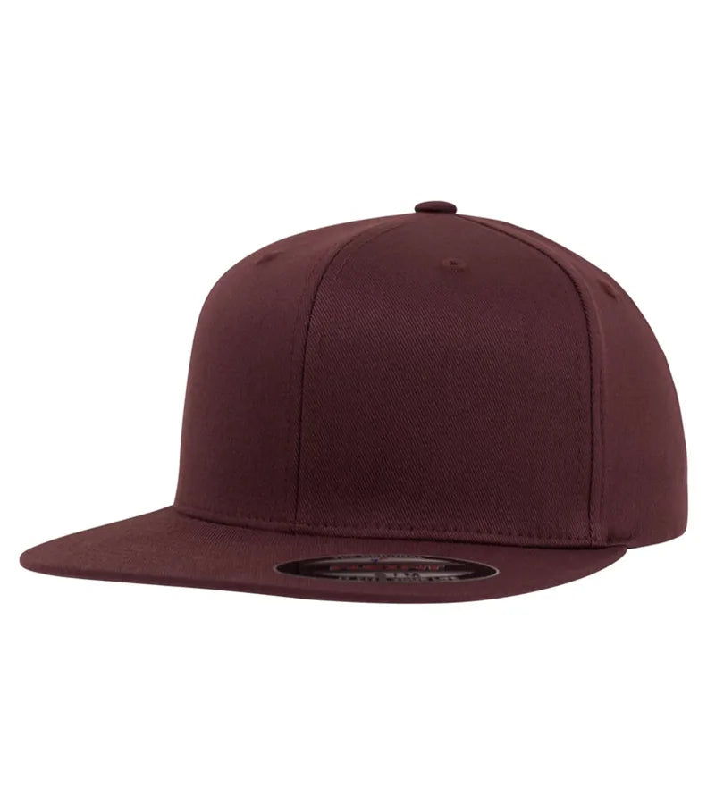 Flexfit Flat Visor Maroon