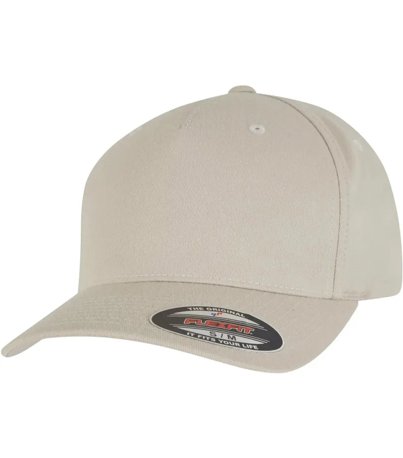 Flexfit 5 Panel Beige