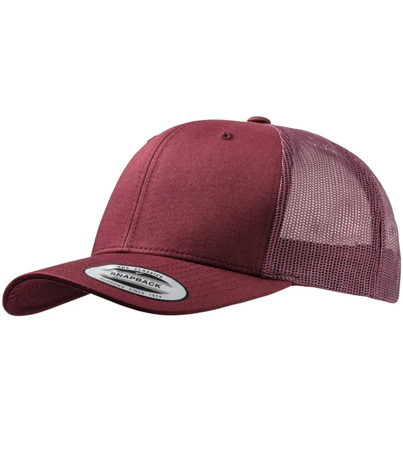 Retro Trucker Maroon