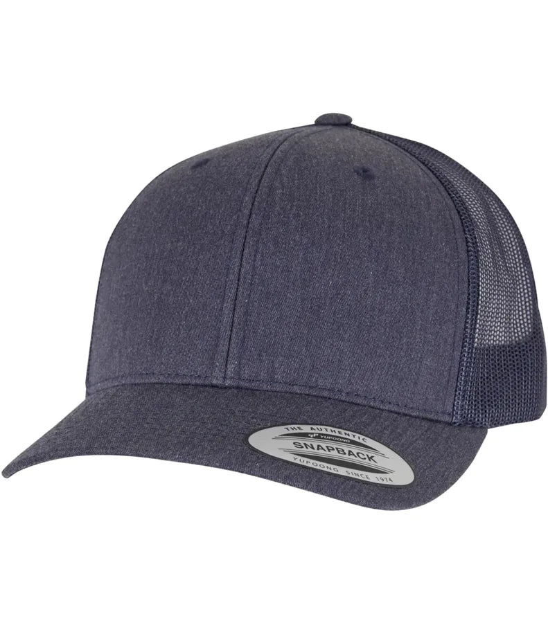 Retro Trucker HeatherNavy