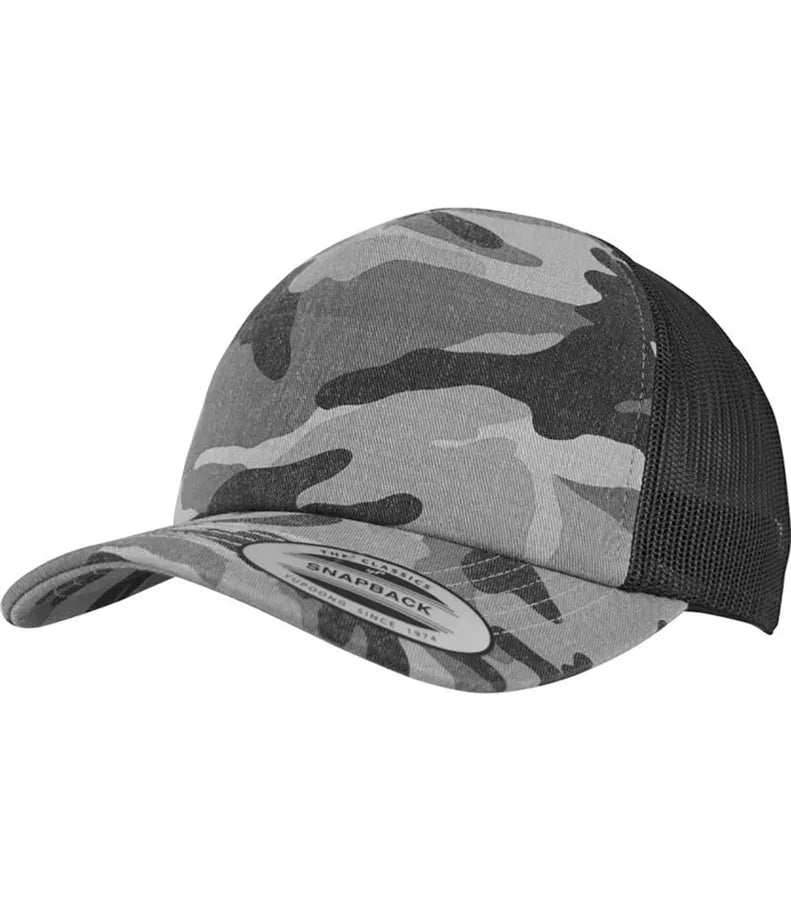 Camo Trucker Cap DarkCamo/Black