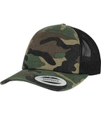 Camo Trucker Cap WoodCamo/Black