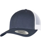 Recycled Retro Trucker Cap 2-Tone Navy/White