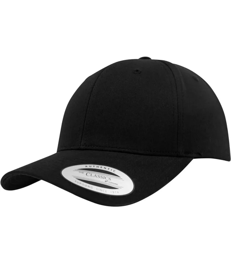 Curved Classic Snapback Black