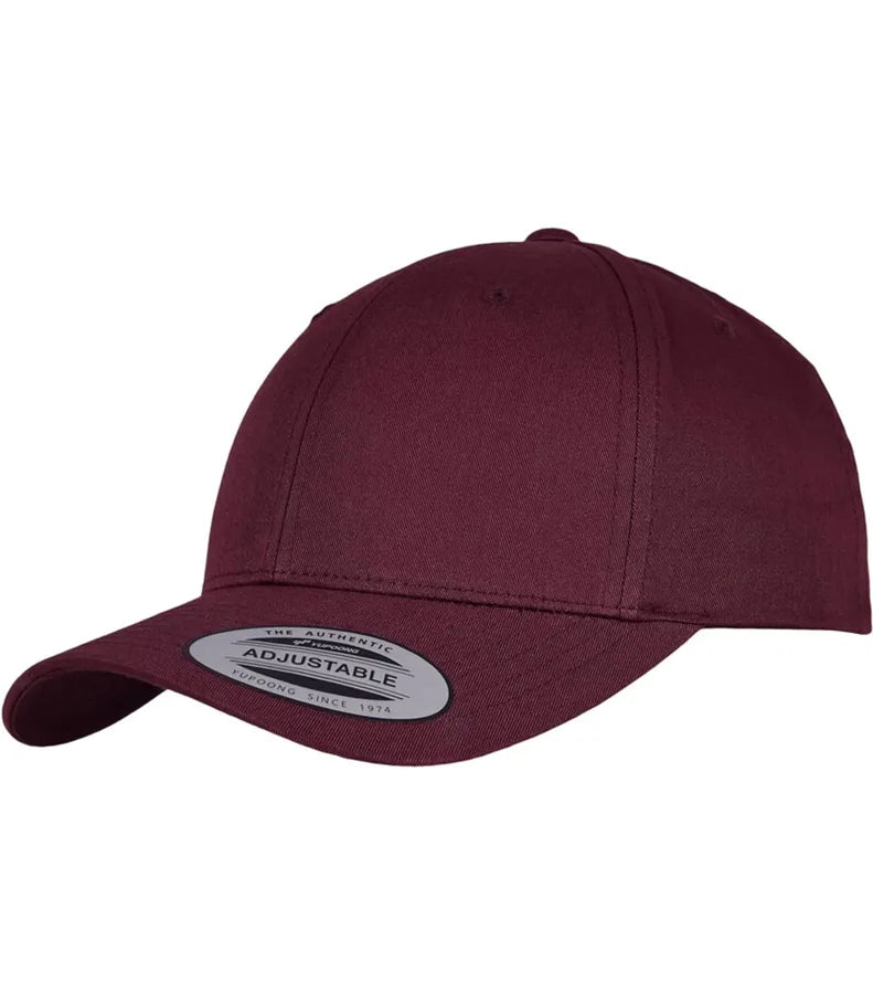 Curved Classic Snapback Maroon