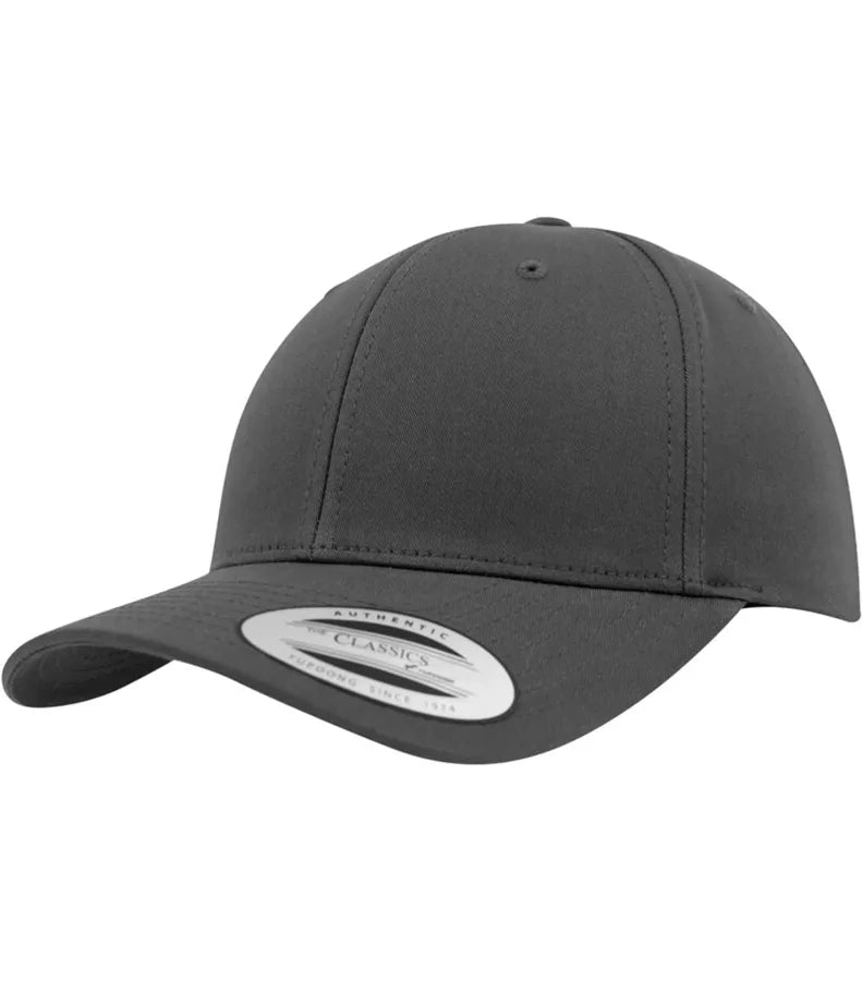 Curved Classic Snapback Charcoal