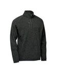 M's Avalante 1/4 Zip Fleece P/O BlackHeather