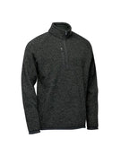 M's Avalante 1/4 Zip Fleece P/O BlackHeather