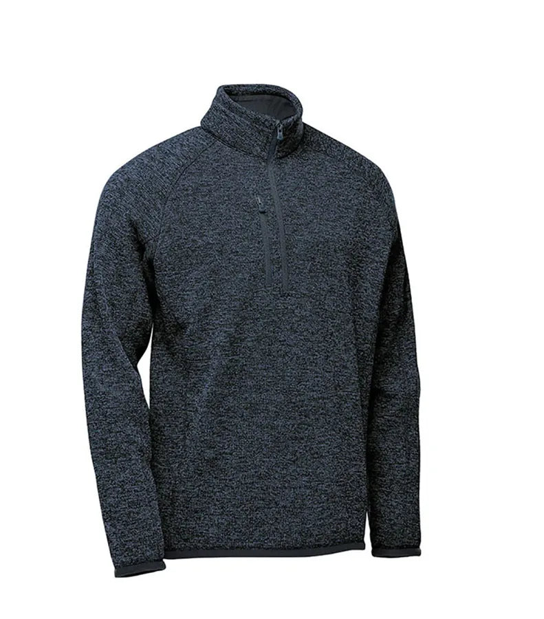 M's Avalante 1/4 Zip Fleece P/O NavyHeather