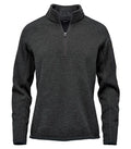 W's Avalante 1/4 Zip Fleece P/O BlackHeather