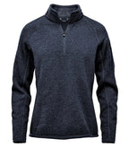 W's Avalante 1/4 Zip Fleece P/O NavyHeather
