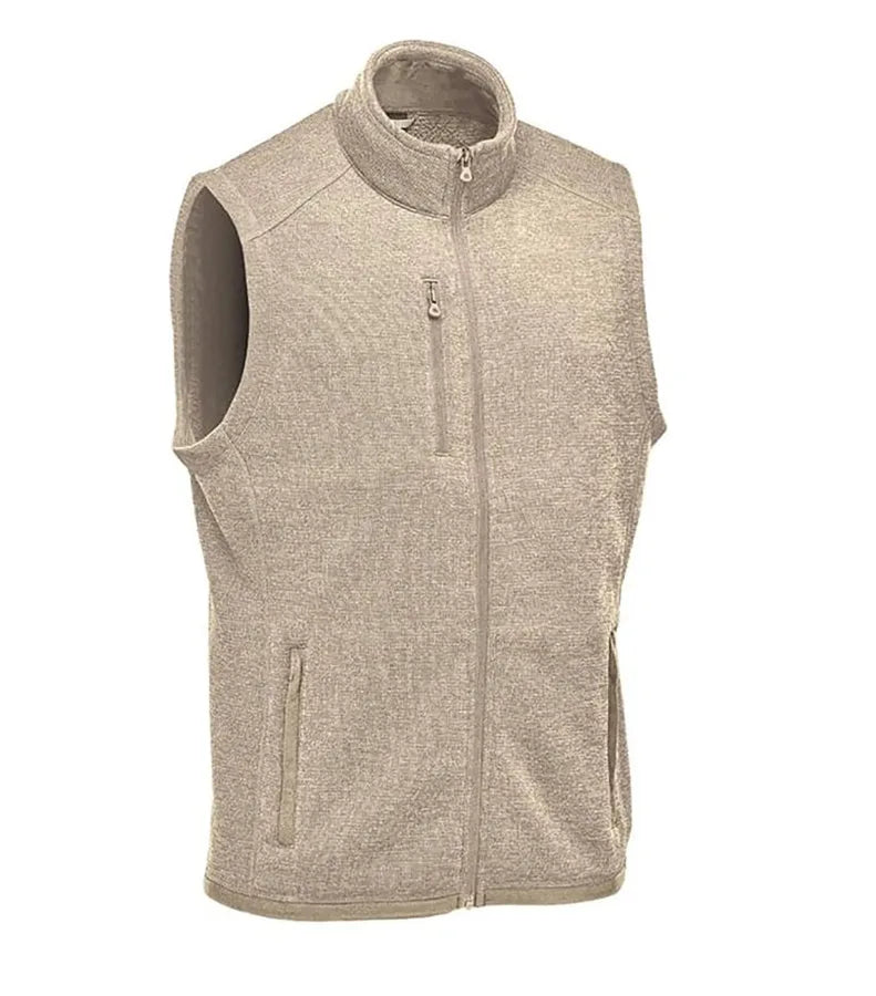 M's Avalante F/Z Fleece Vest OatmealHeather