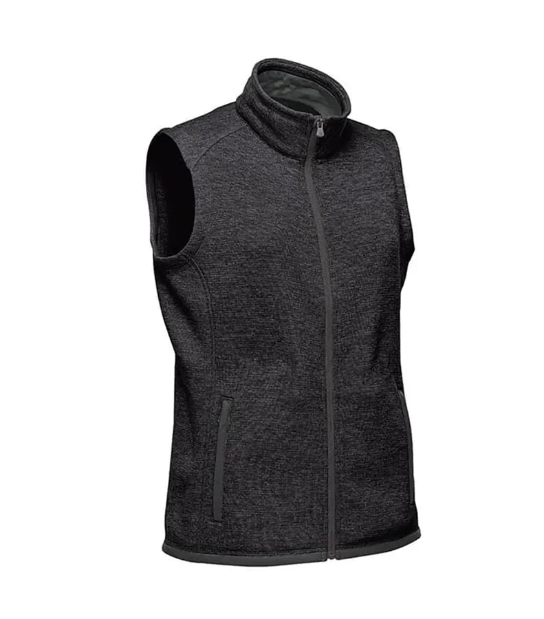 W's Avalante F/Z Fleece Vest BlackHeather