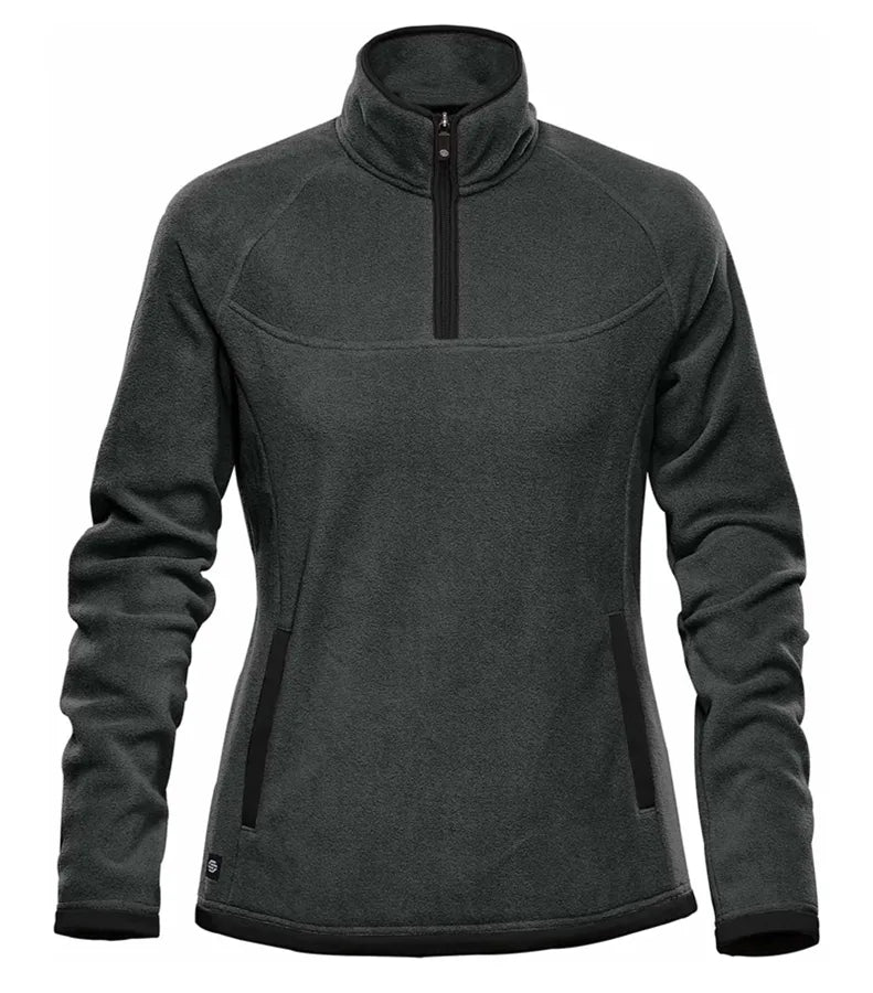 W's Shasta Tech Fleece 1/4 Zip Graphite/Black