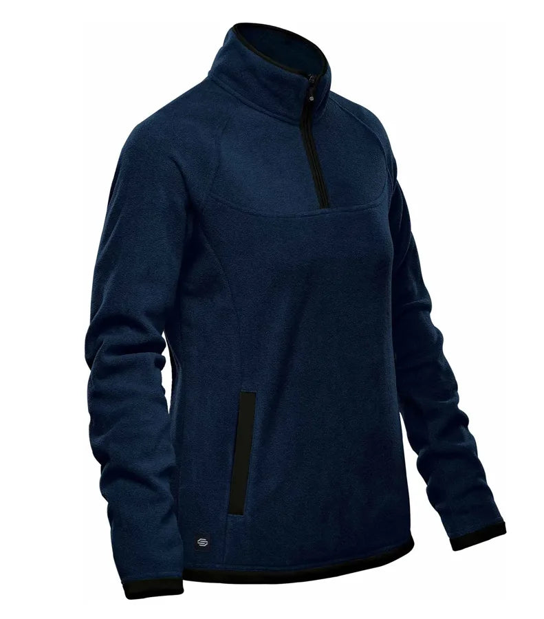 W's Shasta Tech Fleece 1/4 Zip BurntOrange/Graphite