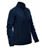 W's Shasta Tech Fleece 1/4 Zip BurntOrange/Graphite