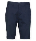 Front Row Stretch Chino Shorts Navy