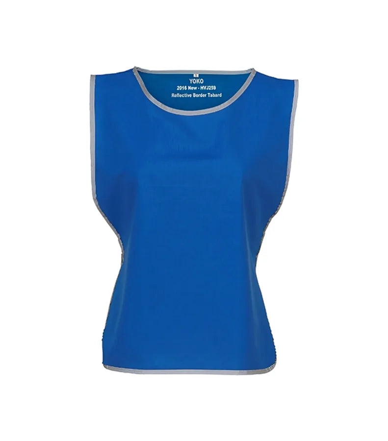 Hi vis reflective border tabard (HVJ259) RoyalBlue
