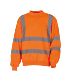 Hi vis sweatshirt (HVJ510) Orange