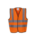Kids hi vis 2 b&b waistcoat Orange