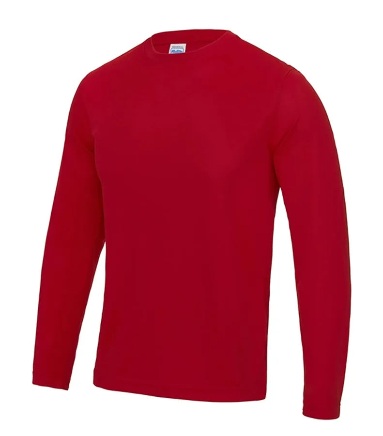 Long Sleeve Cool T FireRed