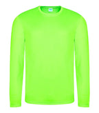 Long Sleeve Cool T ElectricGreen
