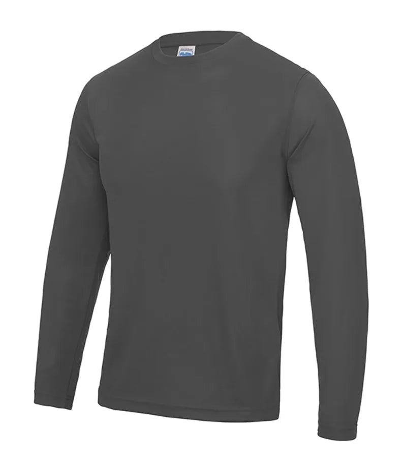 Long Sleeve Cool T Charcoal