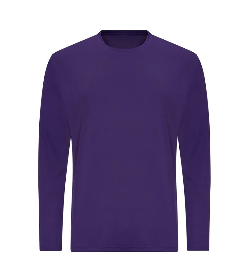 Long Sleeve Cool T Purple