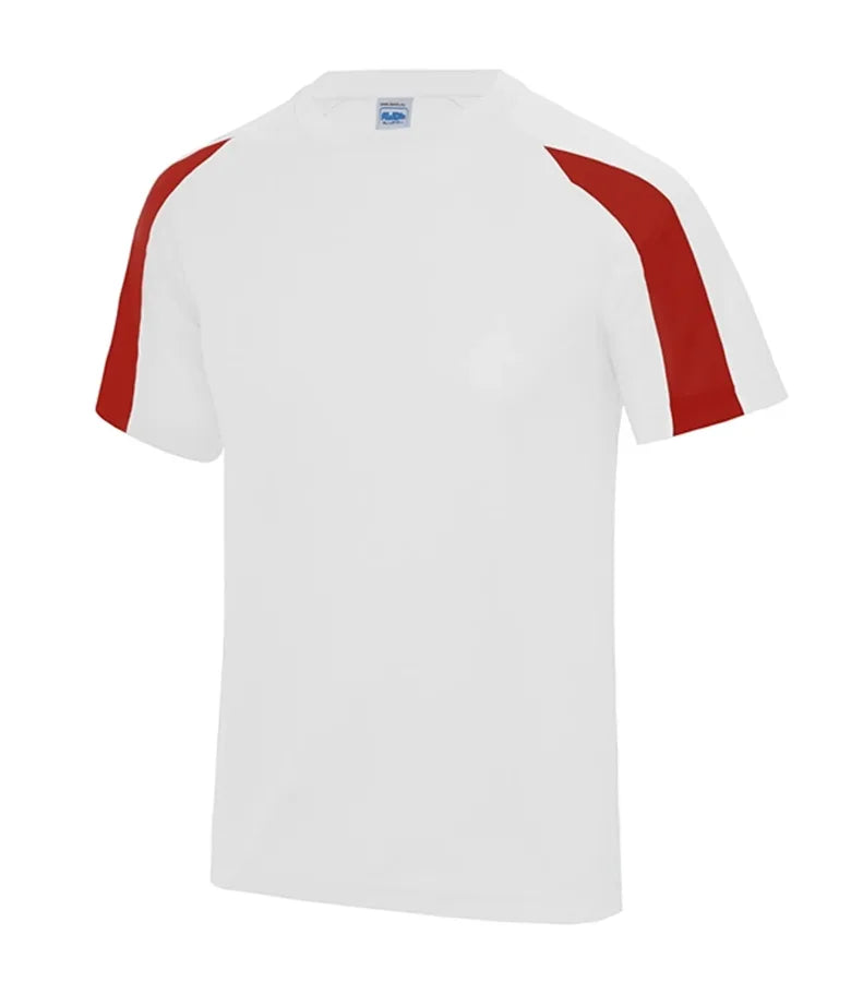 Contrast Cool T ArcticWhite/FireRed