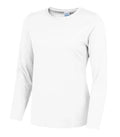 Women's Long Sleeve Cool T ArcticWhite