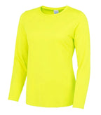 Women's Long Sleeve Cool T ElectricYellow