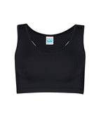 Women's Cool Sports Crop Top JetBlack
