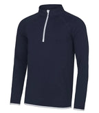 Men's Cool 1/2 Zip Sweat FrenchNavy/Arctic/White
